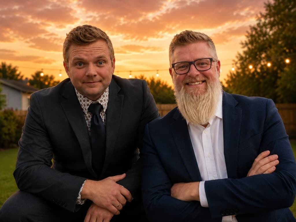 Dan and Sean Lane, father-son owners of Gate & Grid